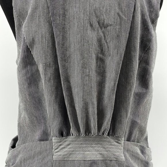 L.A.M.B. Gwen Stefani Vest button up y2k striped pattern - Picture 9 of 10